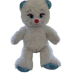 BUILD A bear disney frozen‎ elsa plush 2018 sparkling white